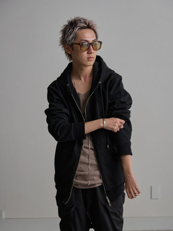 Tailored Bonding Hooded Jacket [BLACK] - PRY