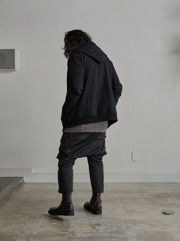 Tailored Bonding Hooded Jacket [BLACK] - PRY