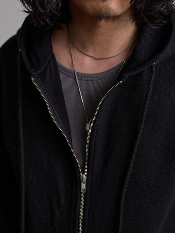 Tailored Bonding Hooded Jacket [BLACK] - PRY