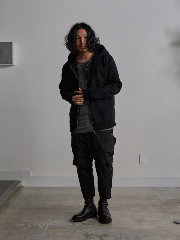 Tailored Bonding Hooded Jacket [BLACK] - PRY