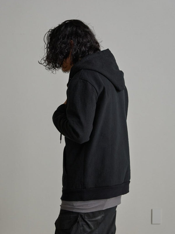 Tailored Bonding Hooded Jacket [BLACK] - PRY