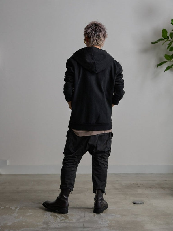 Tailored Bonding Hooded Jacket [BLACK] - PRY