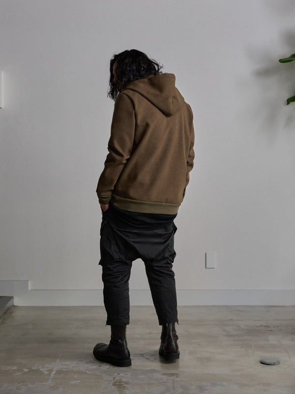 Tailored Bonding Hooded Jacket [UMBER] - PRY