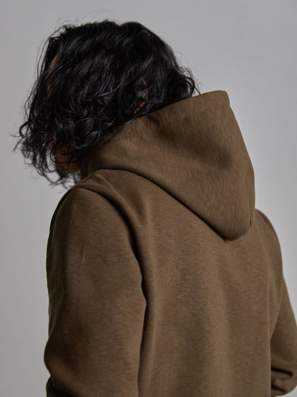 Tailored Bonding Hooded Jacket [UMBER] - PRY