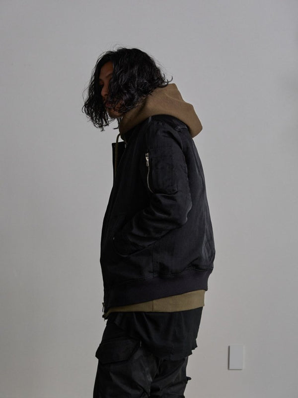 Tailored Bonding Hooded Jacket [UMBER] - PRY