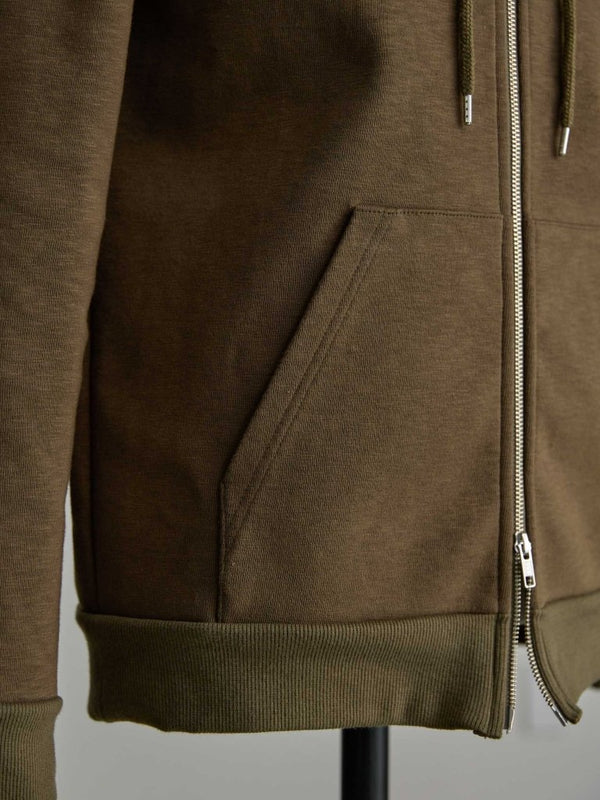 Tailored Bonding Hooded Jacket [UMBER] - PRY