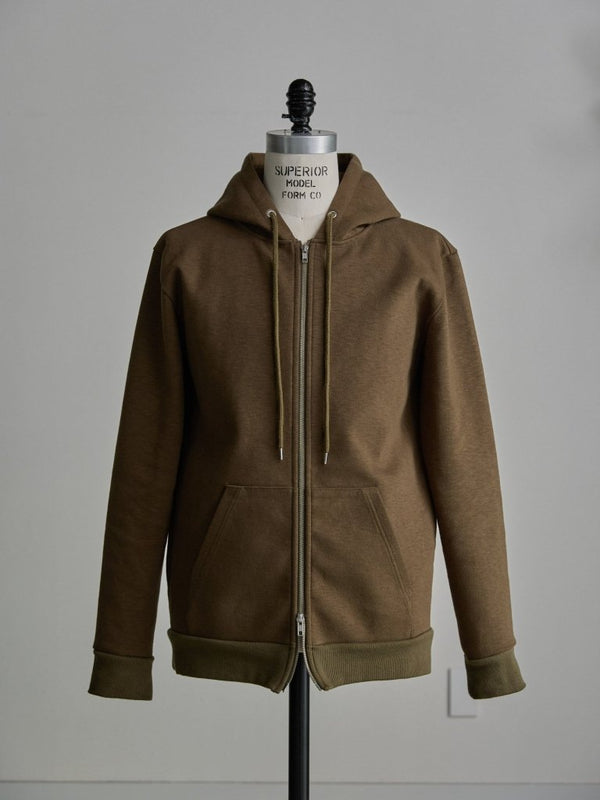 Tailored Bonding Hooded Jacket [UMBER] - PRY