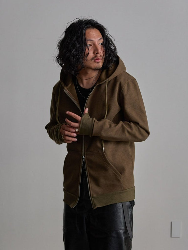 Tailored Bonding Hooded Jacket [UMBER] - PRY