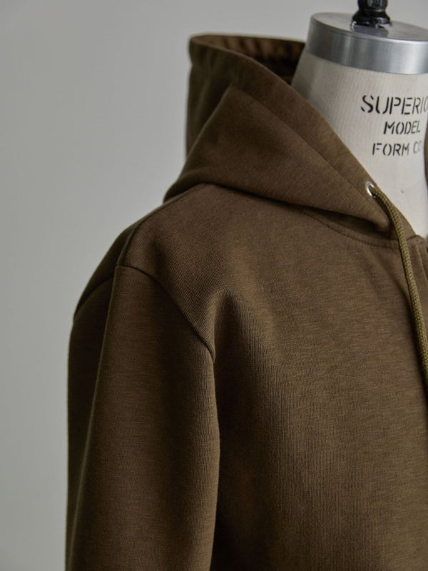 Tailored Bonding Hooded Jacket [UMBER] - PRY