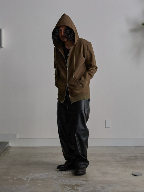 Tailored Bonding Hooded Jacket [UMBER] - PRY