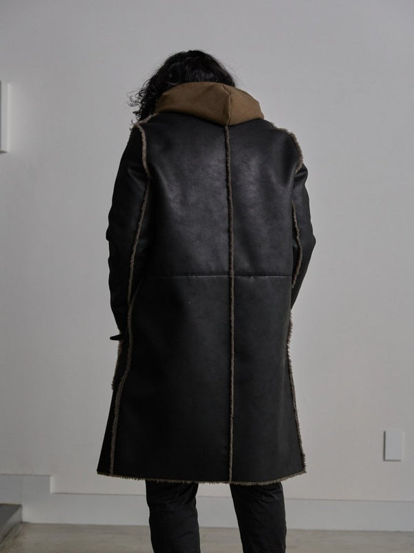 Tailored Bonding Hooded Jacket [UMBER] - PRY