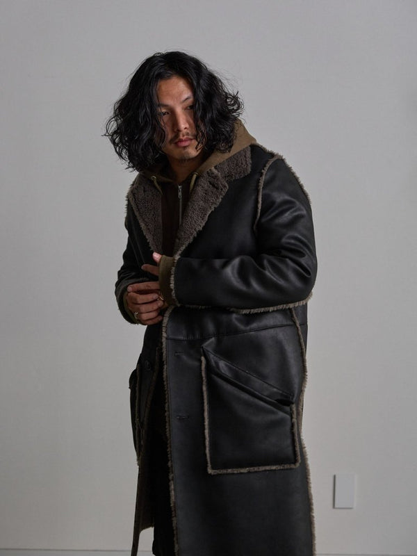 Tailored Bonding Hooded Jacket [UMBER] - PRY