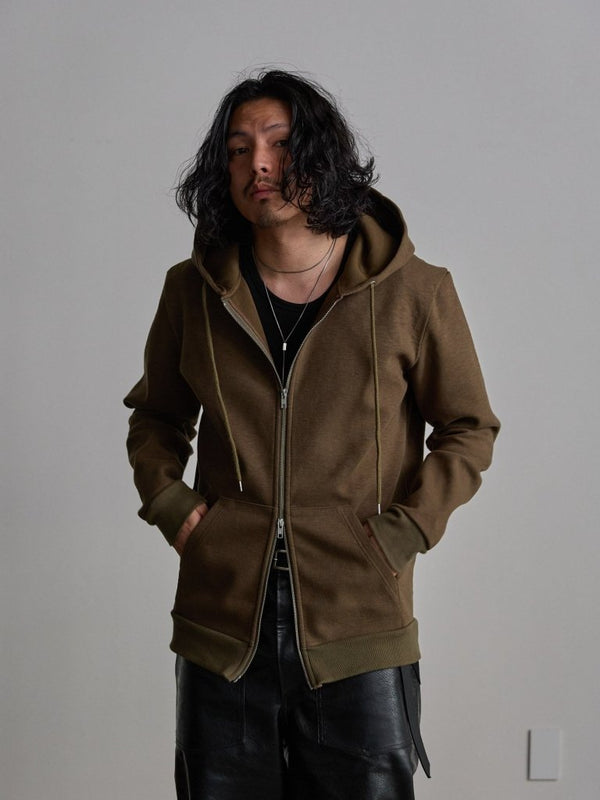Tailored Bonding Hooded Jacket [UMBER] - PRY