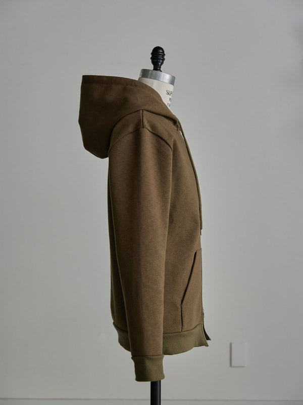 Tailored Bonding Hooded Jacket [UMBER] - PRY