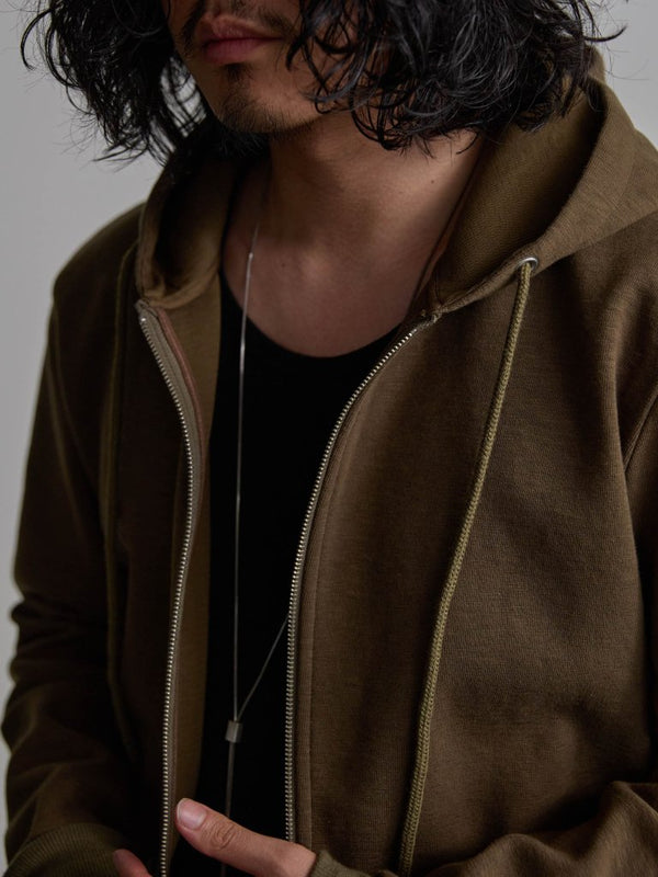 Tailored Bonding Hooded Jacket [UMBER] - PRY