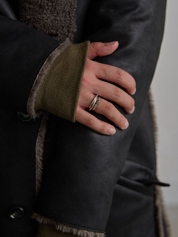 Tailored Bonding Hooded Jacket [UMBER] - PRY