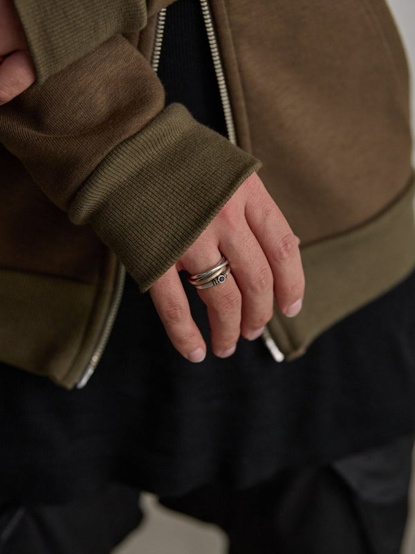 Tailored Bonding Hooded Jacket [UMBER] - PRY