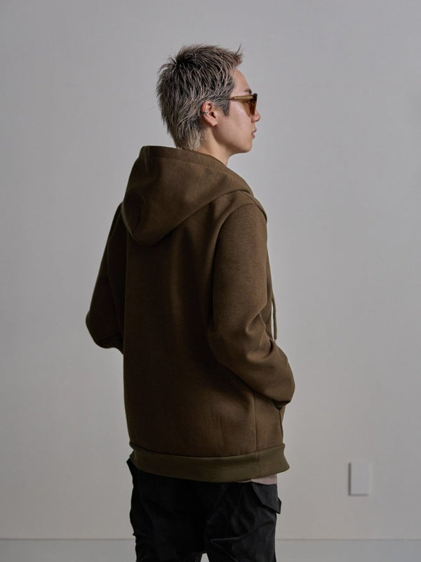 Tailored Bonding Hooded Jacket [UMBER] - PRY