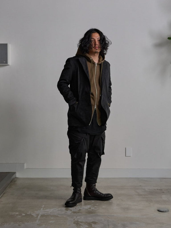 Tailored Bonding Hooded Jacket [UMBER] - PRY