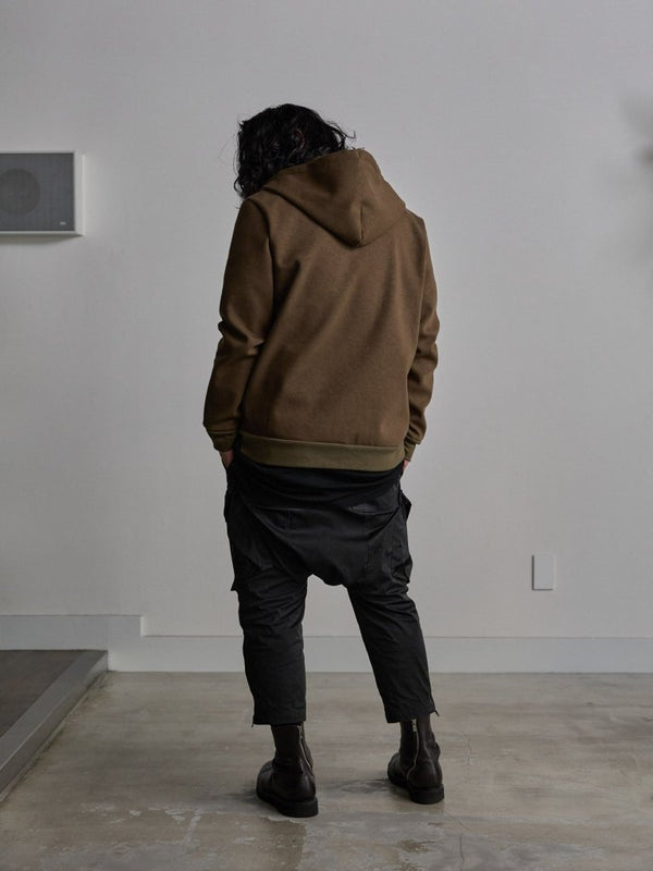 Tailored Bonding Hooded Jacket [UMBER] - PRY