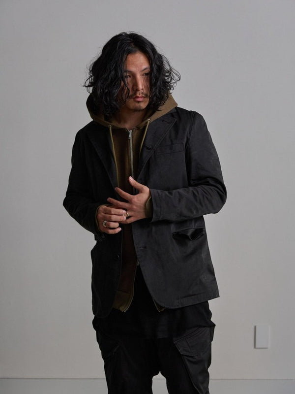 Tailored Bonding Hooded Jacket [UMBER] - PRY