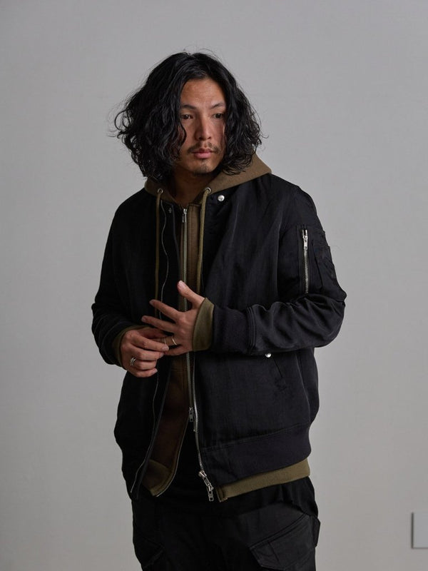 Tailored Bonding Hooded Jacket [UMBER] - PRY