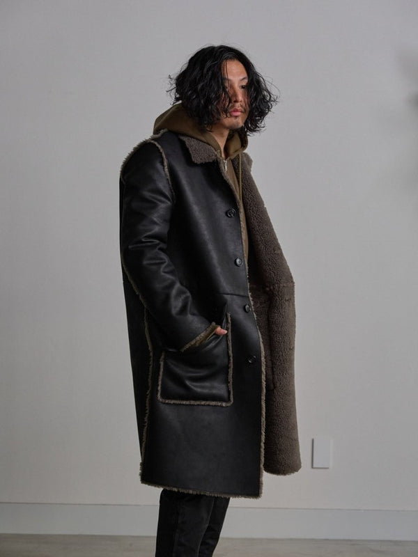 Tailored Bonding Hooded Jacket [UMBER] - PRY