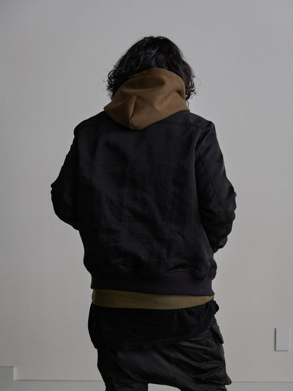 Tailored Bonding Hooded Jacket [UMBER] - PRY