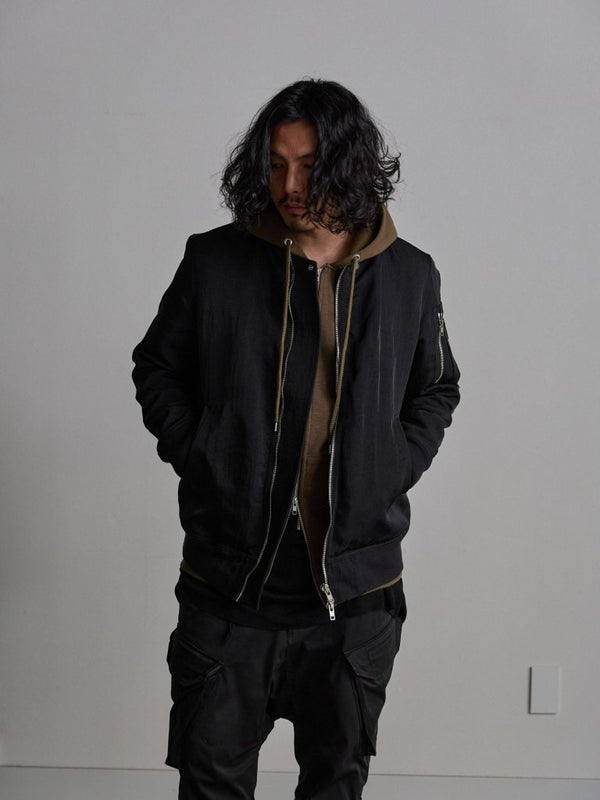 Tailored Bonding Hooded Jacket [UMBER] - PRY