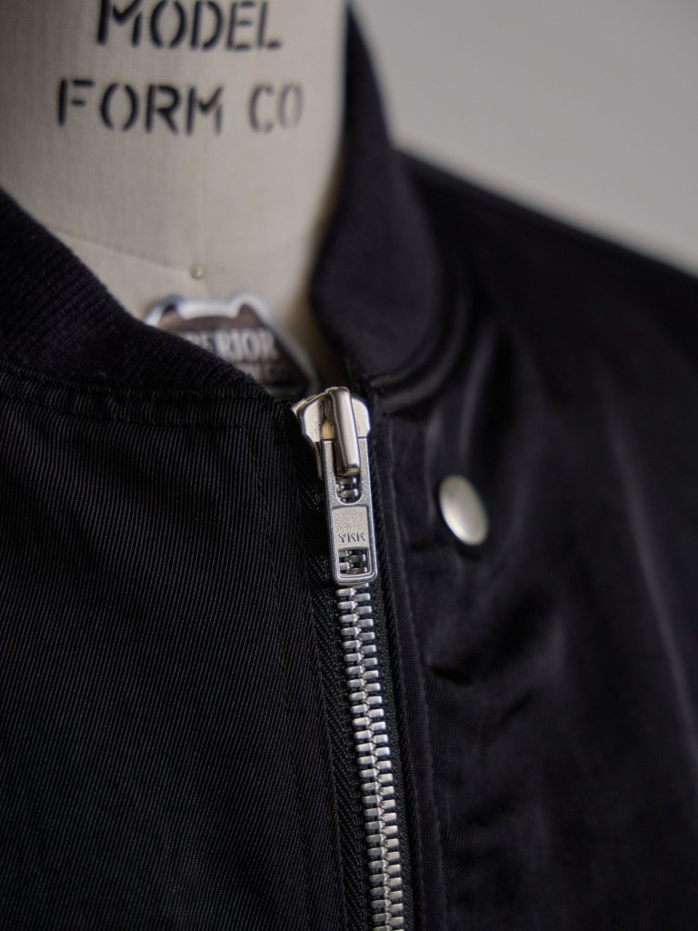 Tailored Vintage Bomber Jacket【black】 – PRY