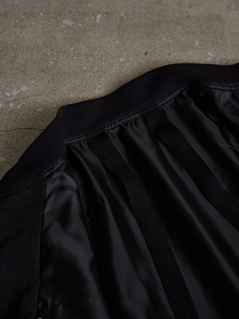 Tailored Vintage Bomber Jacket【black】 – PRY
