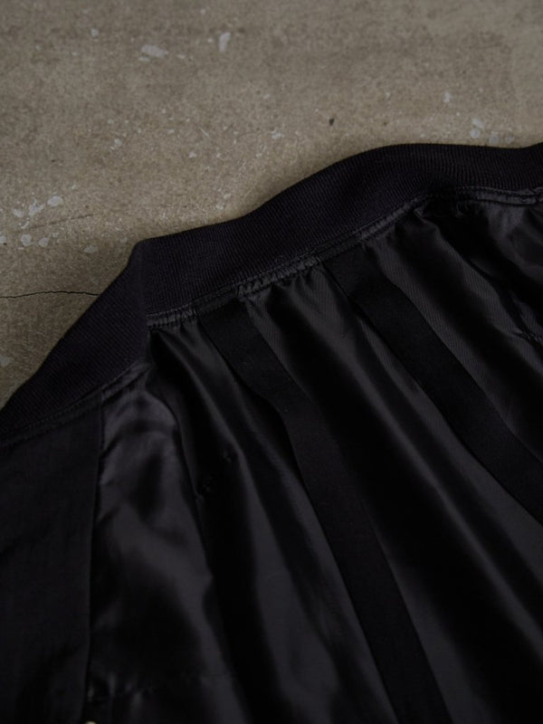 Tailored Vintage Bomber Jacket【black】 - PRY