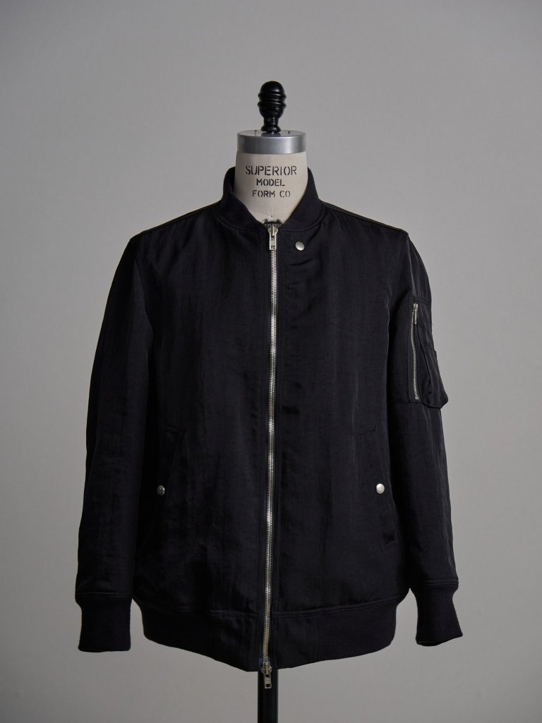Tailored Vintage Bomber Jacket【black】 – PRY