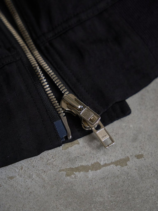 Tailored Vintage Bomber Jacket【black】 - PRY