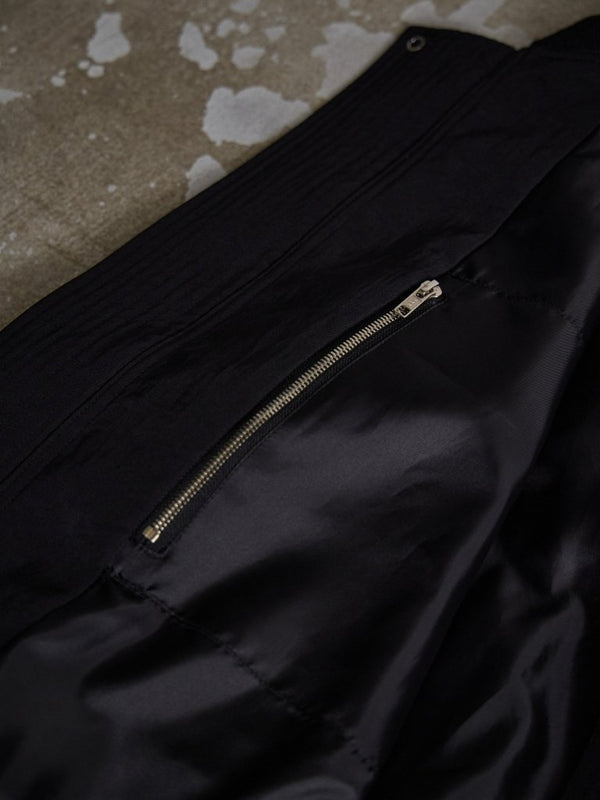 Tailored Vintage Bomber Jacket【black】 - PRY