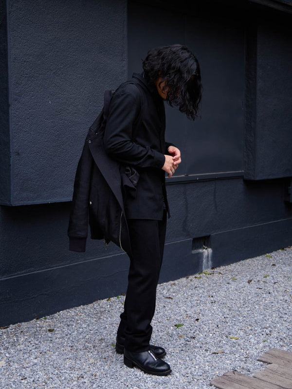 Tailored Vintage Bomber Jacket【black】 - PRY