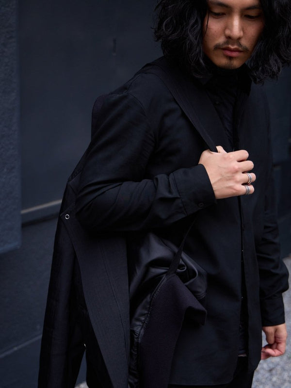Tailored Vintage Bomber Jacket【black】 - PRY