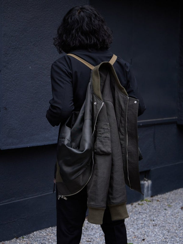Tailored Vintage Bomber Jacket【olive】 - PRY