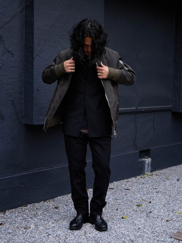 Tailored Vintage Bomber Jacket【olive】 - PRY