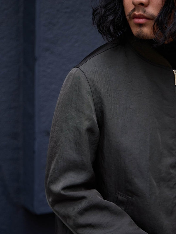 Tailored Vintage Bomber Jacket【olive】 - PRY