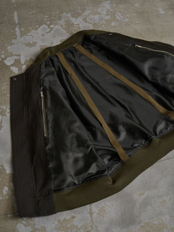 Tailored Vintage Bomber Jacket【olive】 - PRY