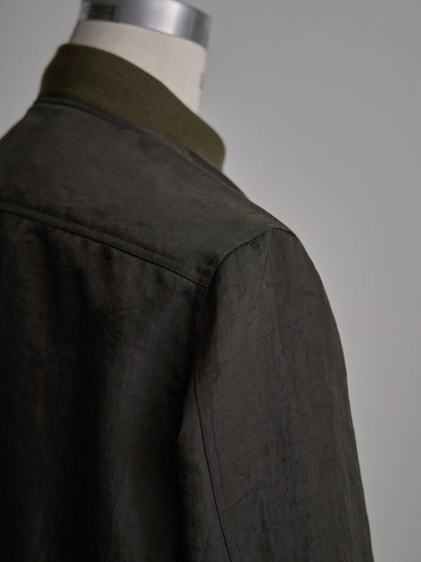 Tailored Vintage Bomber Jacket【olive】 - PRY
