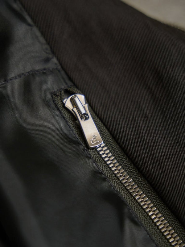Tailored Vintage Bomber Jacket【olive】 - PRY