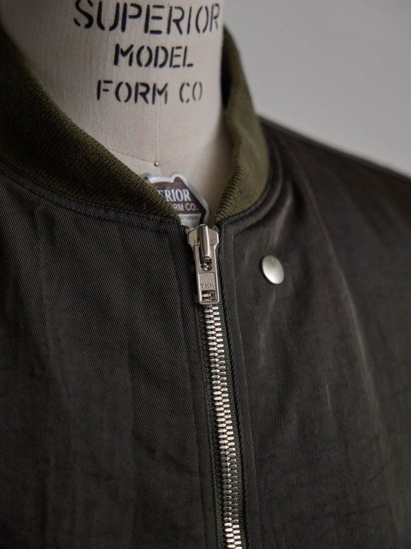 Tailored Vintage Bomber Jacket【olive】 - PRY