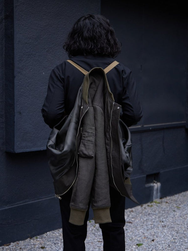 Tailored Vintage Bomber Jacket【olive】 - PRY