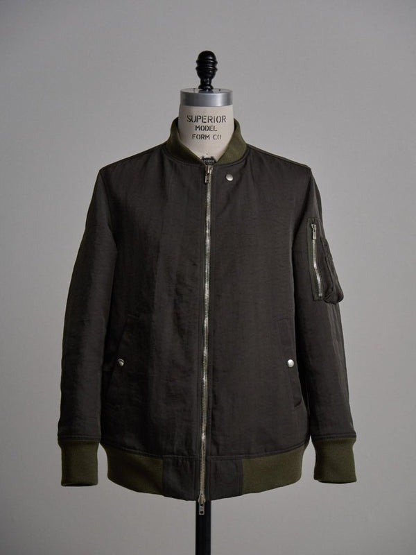 Tailored Vintage Bomber Jacket【olive】 - PRY