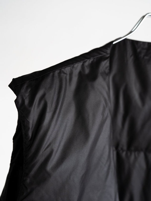 Thermal Layered Long Vest 【BLACK】 - PRY