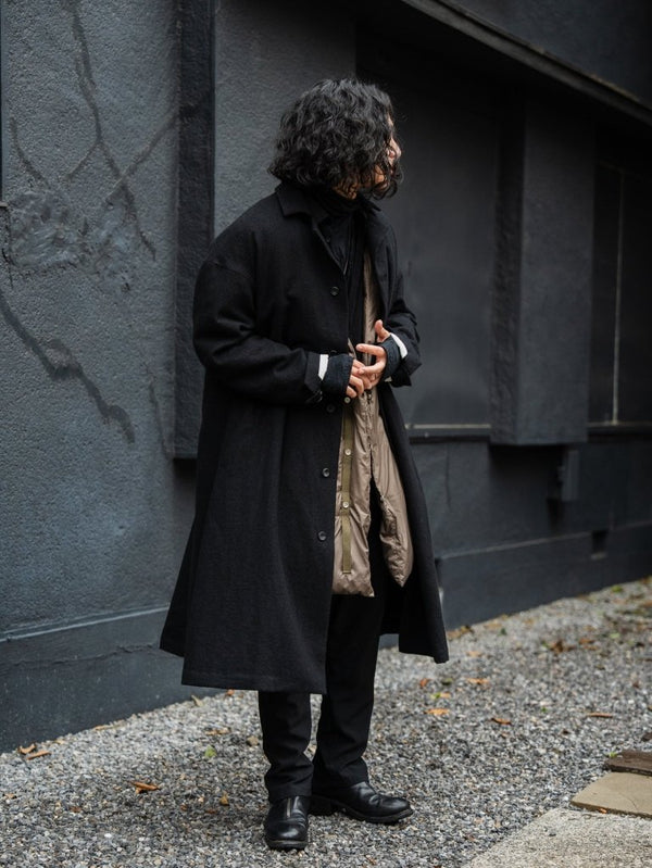 Thermal Layered Long Vest 【DUST】 - PRY