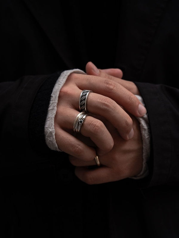 Twisted Braid Ring [silver925] - PRY