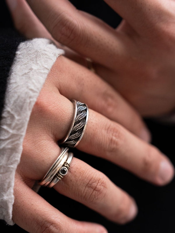 Twisted Braid Ring [silver925] - PRY